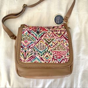 Sakroots Leather Purse - Tan/Light Brown